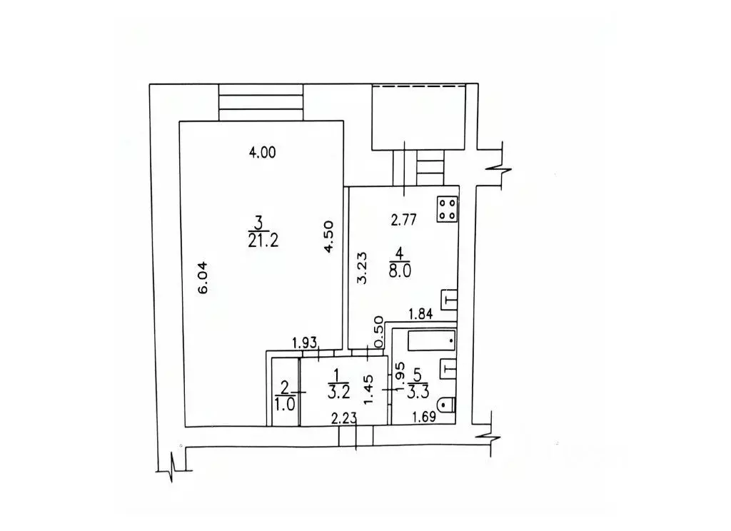 1-к кв. Кировская область, Киров ул. Кирова, 57А (36.7 м) - Фото 2