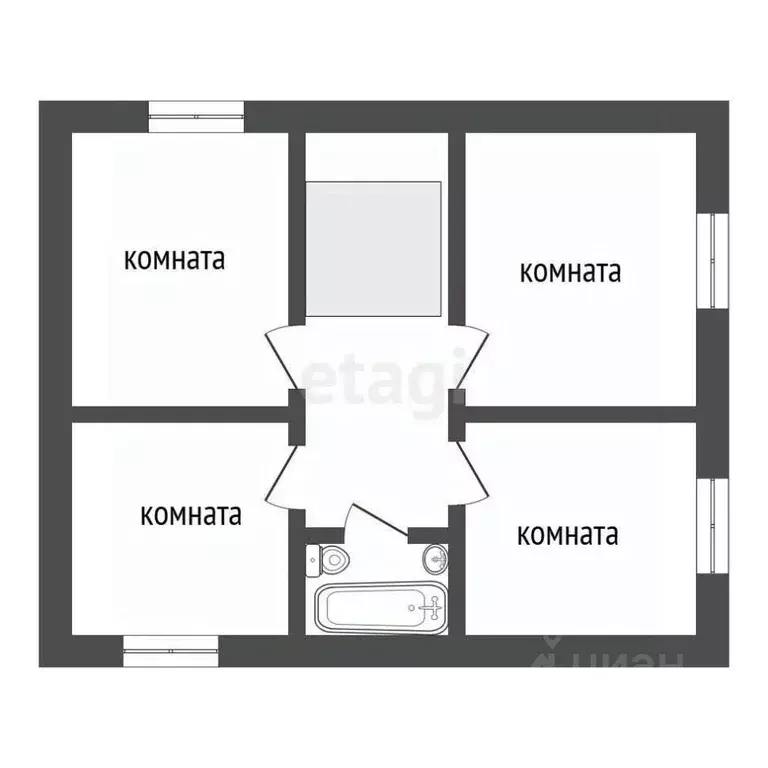 Дом в Красноярский край, Красноярск городской округ, пос. Солонцы, ... - Фото 2