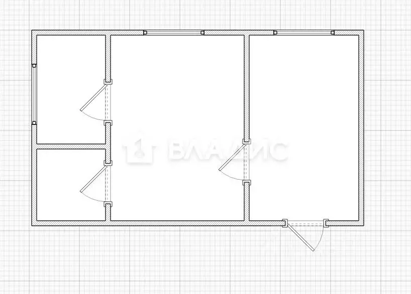 2-к кв. Пензенская область, Пенза Ударная ул., 39 (34.0 м) - Фото 2