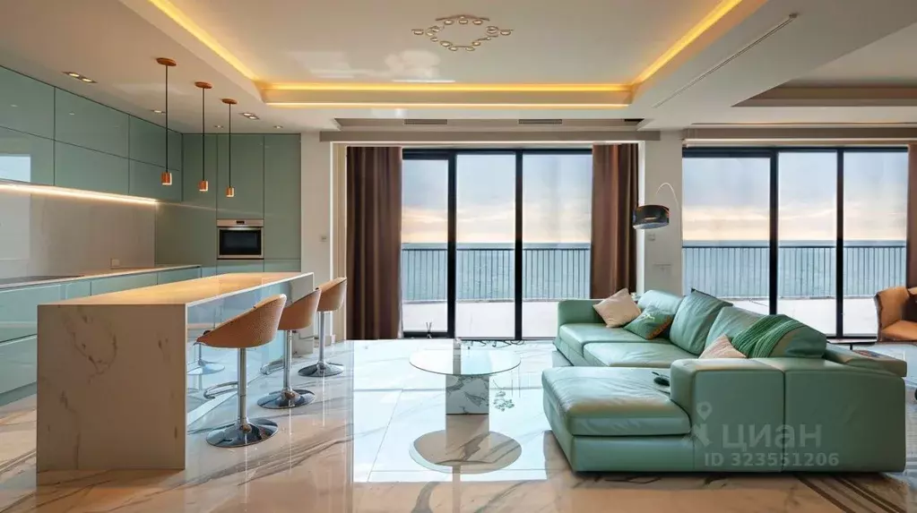 2-к кв. Краснодарский край, Сочи Курортный просп., 105 (100.0 м) - Фото 2