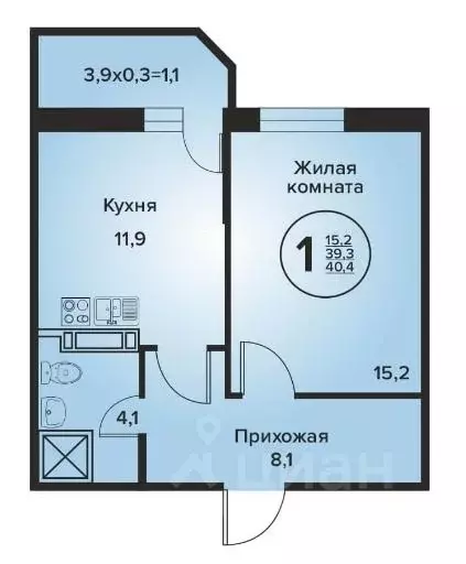 Купить Однокомнатную Квартиру В Жк Олимпийский Воронеж