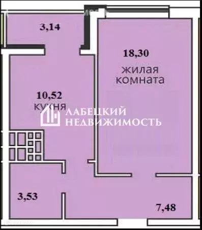 Продаётся 1-к квартира, 40 м - Фото 1