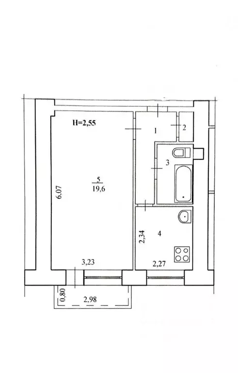 1-к кв. Волгоградская область, Волгоград ул. Маршала Еременко, 118 ... - Фото 2