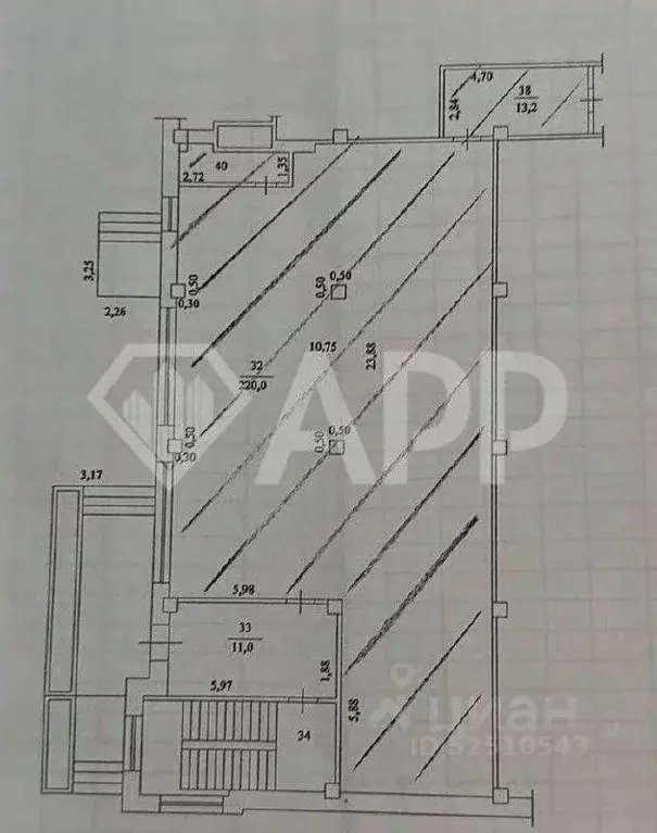 Офис в Татарстан, Казань Чистопольская ул., 19а (237 м) - Фото 1