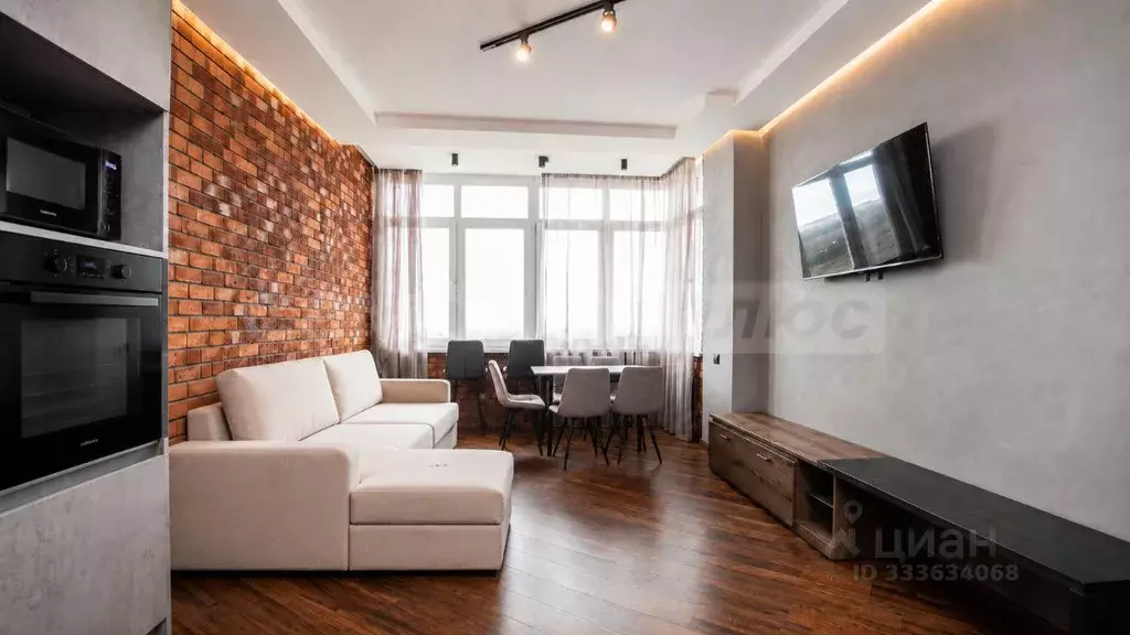 Квартира, 1 комната, 40.65 м - Фото 2