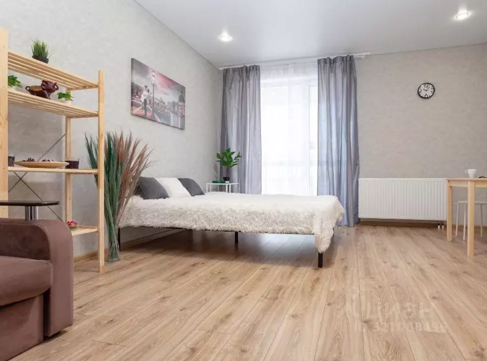 1-к кв. Башкортостан, Уфа бул. Давлеткильдеева, 18 (30.0 м) - Фото 0