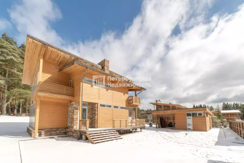 Дом в Ленинградская область, Приозерский район, Громовское с/пос, пос. ... - Фото 1