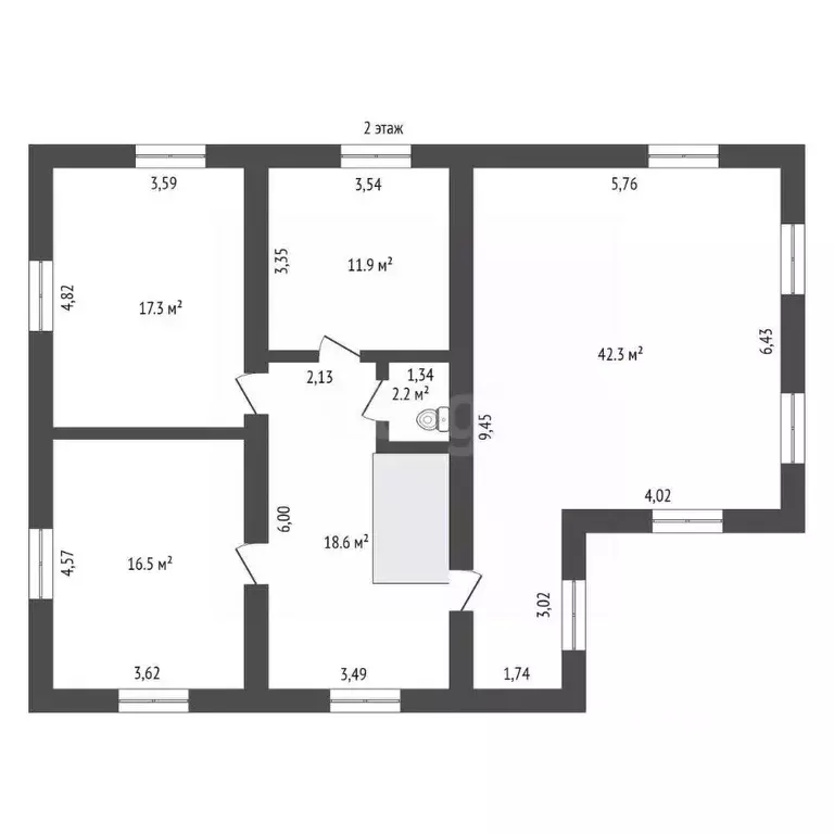 Дом в Амурская область, Благовещенский район, с. Владимировка ... - Фото 2