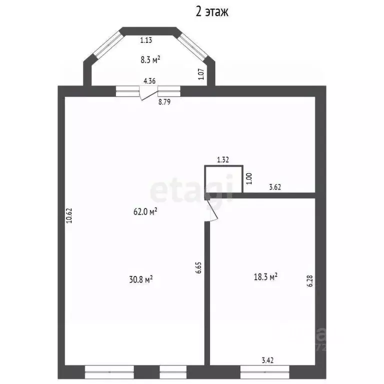 Дом в Башкортостан, Стерлитамак Луговая ул. (56 м) - Фото 2