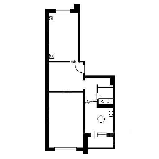 2-к кв. Воронежская область, Воронеж ул. Ключникова, 6 (60.0 м) - Фото 2