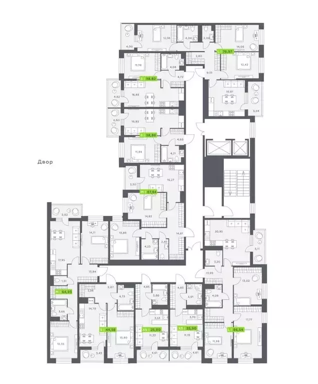 1-к кв. Ленинградская область, Всеволожский район, Заневское городское ... - Фото 2