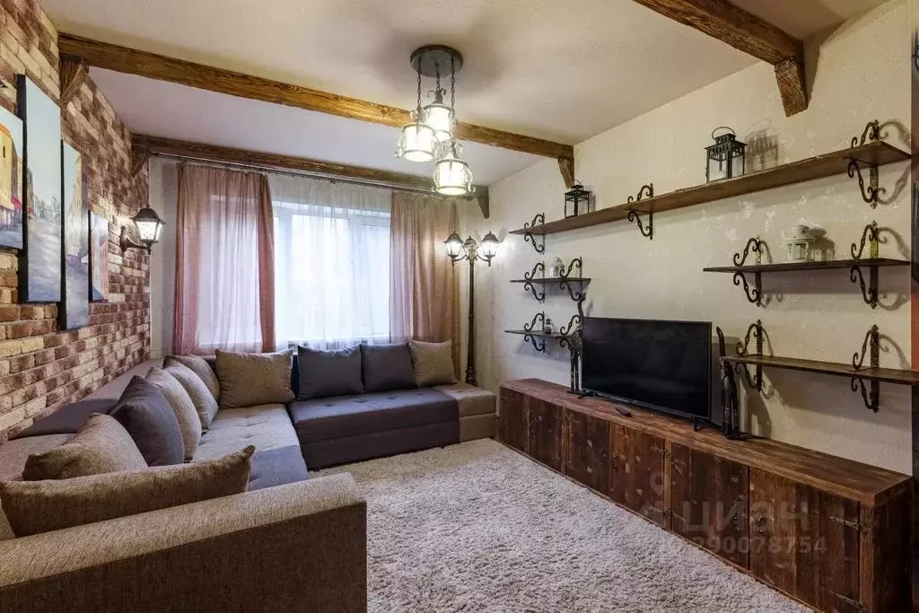 2-к кв. Тульская область, Тула ул. Фрунзе, 15 (55.0 м) - Фото 1