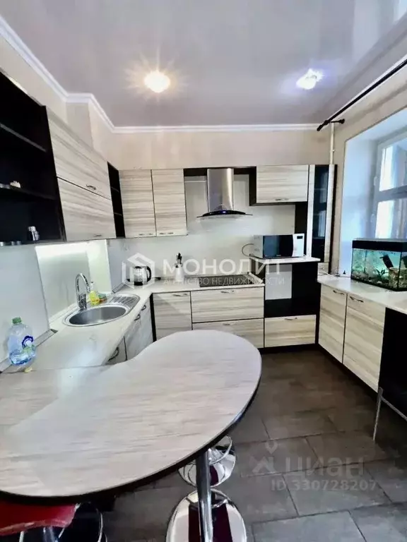 Студия Белгородская область, Старый Оскол Дубрава мкр, 1 кв-л, 16 ... - Фото 2