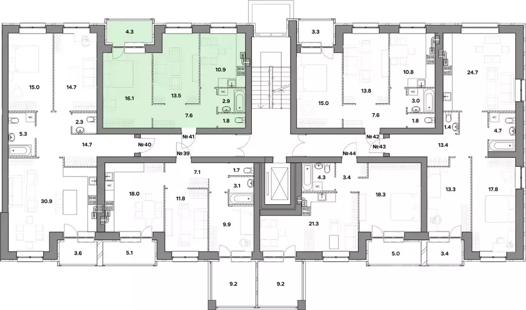 2-к кв. Ярославская область, Ярославль ул. Шевелюха, 124А (57.1 м) - Фото 2