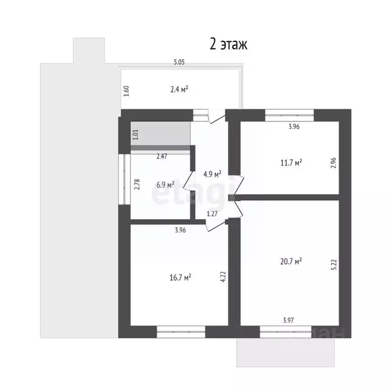 Дом в Крым, Кировский район, с. Яркое Поле ул. Брянская (155 м) - Фото 2