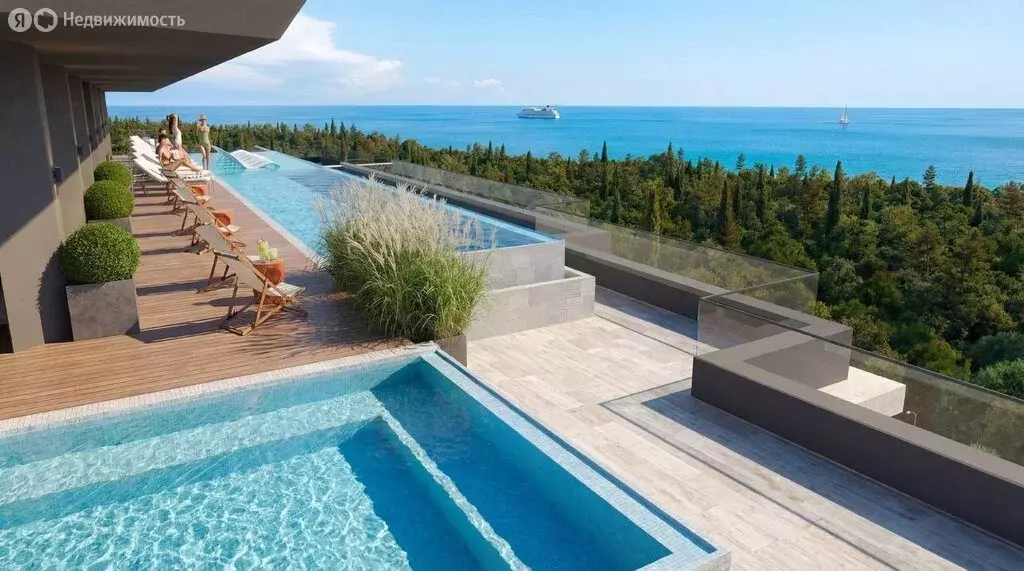 3-комнатная квартира: Сочи, Курортный проспект, 64 (65.2 м) - Фото 2