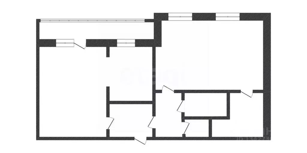 2-к кв. Курганская область, Курган ул. Красина, 56 (64.0 м) - Фото 2