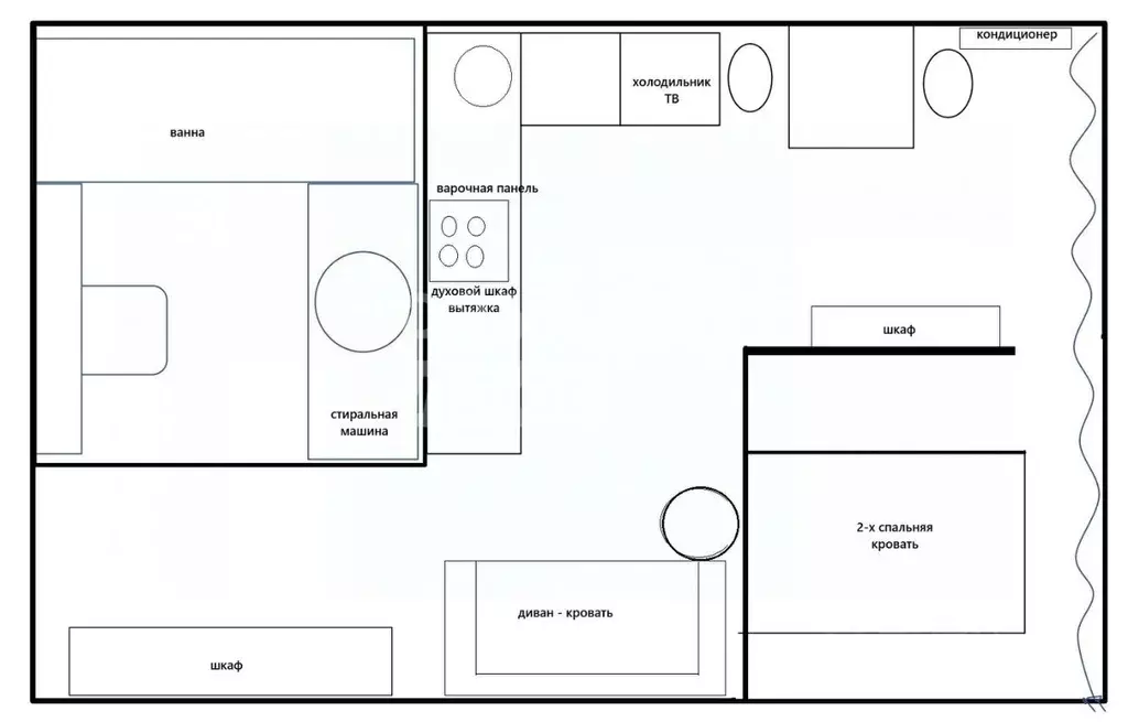 1-к кв. Краснодарский край, Краснодар ул. Имени Героя Ростовского, 8 ... - Фото 2