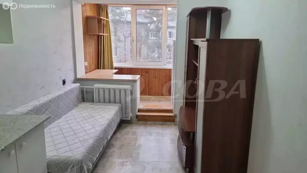 Квартира-студия: Тюмень, Харьковская улица, 69А (15 м) - Фото 2