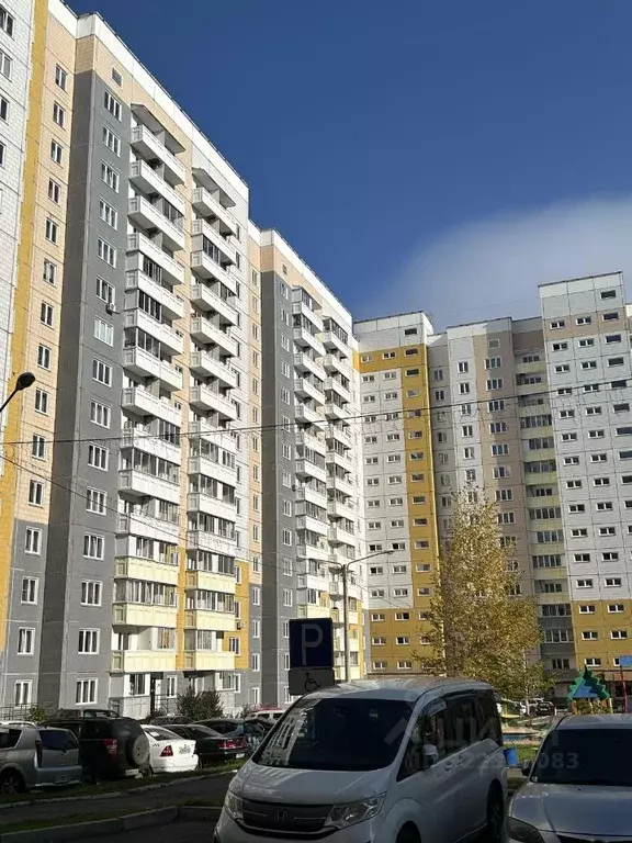 Студия Красноярский край, Красноярск Нанжуль-Солнечный мкр, ул. ... - Фото 1