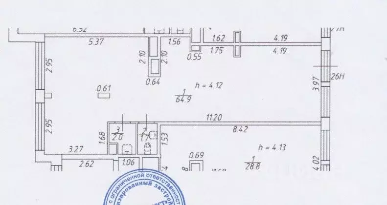 Помещение свободного назначения в Санкт-Петербург просп. Ветеранов, ... - Фото 1