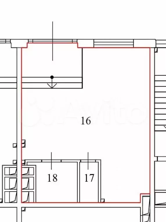 Сдам помещение свободного назначения, 55.7 м - Фото 1