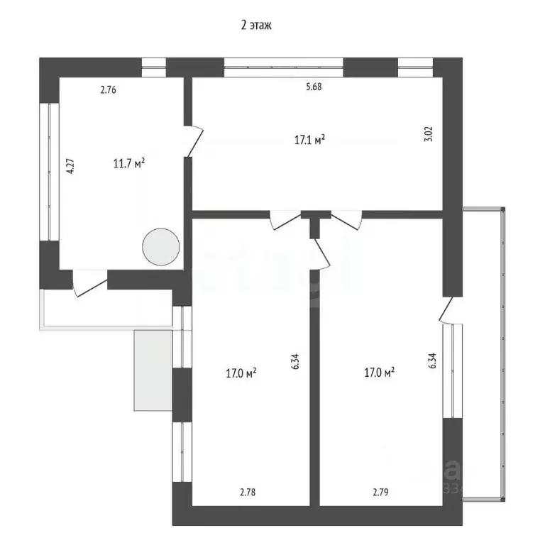 Дом в Тюменская область, Тюмень Парковая ул. (128 м) - Фото 2