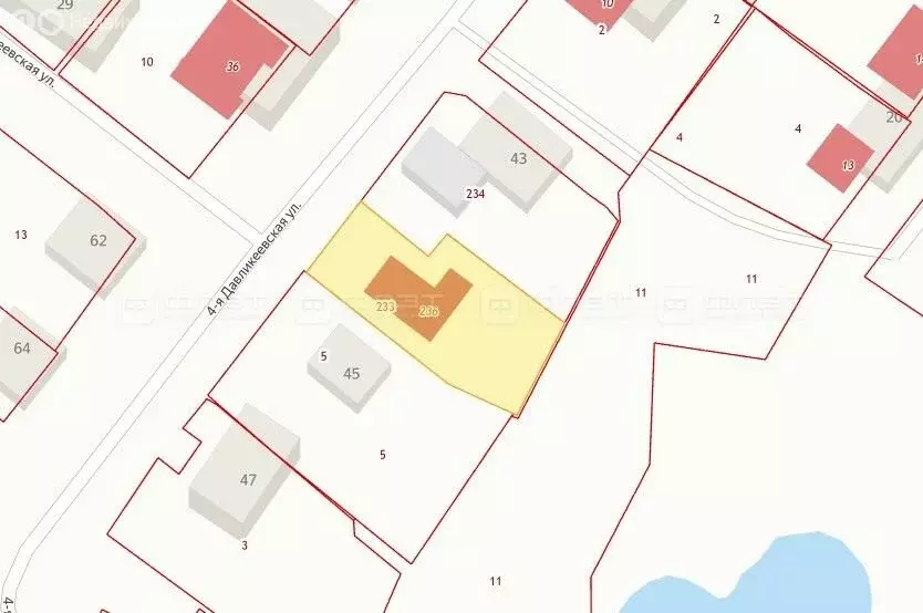 Участок в Казань, 4-я Давликеевская улица, 43 (6 м) - Фото 1