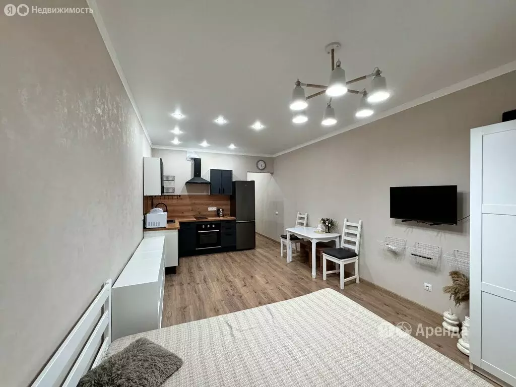 Квартира-студия: Краснодар, улица Автолюбителей, 1Дк3 (30 м) - Фото 1