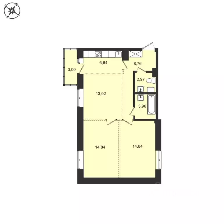 3-к кв. Иркутская область, Иркутский муниципальный округ, с. Мамоны ... - Фото 1