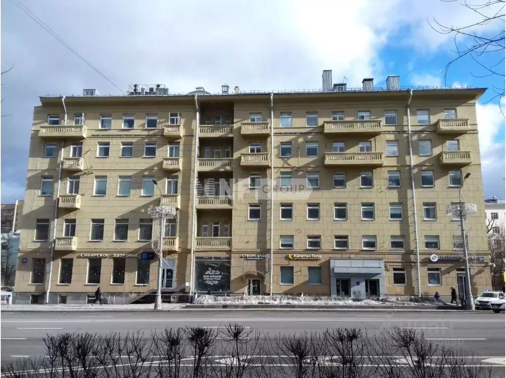 Помещение свободного назначения в Москва ул. Большая Якиманка, 39 (126 ... - Фото 1