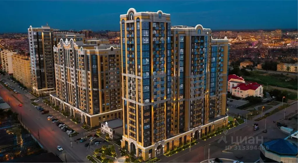 2-к кв. Астраханская область, Астрахань ул. Трофимова, 4 (58.03 м) - Фото 1
