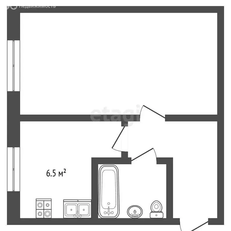 1-комнатная квартира: Свердловская область, Ирбитское муниципальное ... - Фото 1