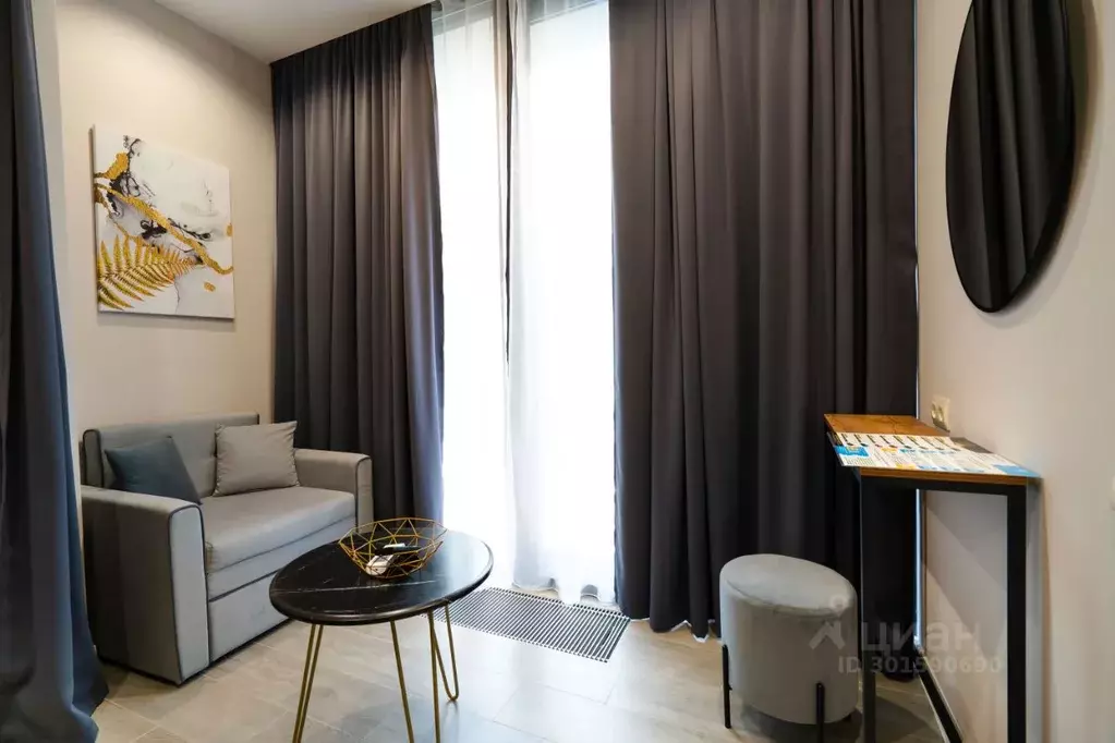 Студия Краснодарский край, Сочи ул. Кирова, 95 (16.0 м) - Фото 1