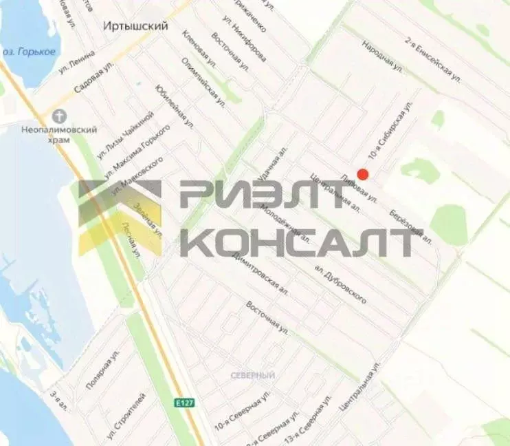 Участок в Омская область, Омский район, с. Усть-Заостровка ул. 10-я ... - Фото 1