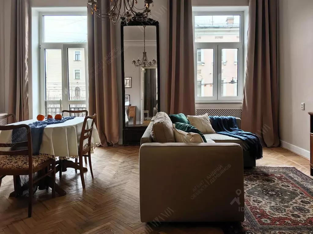 2-к кв. Санкт-Петербург 4-я Советская ул., 17/8 (81.0 м) - Фото 1