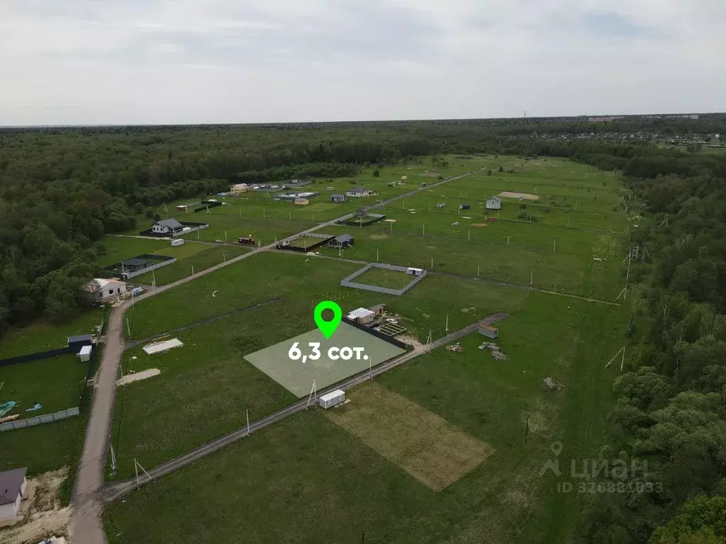 Участок в Московская область, Серпухов городской округ, д. Акулово  ... - Фото 1