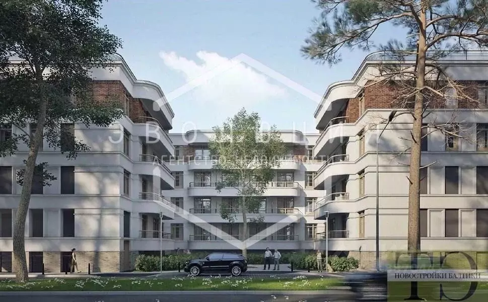2-к кв. Калининградская область, Светлогорск ул. Нахимова (79.47 м) - Фото 1