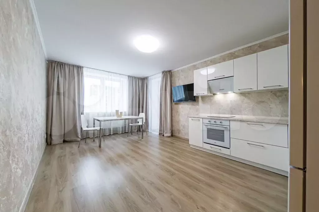 1-к. квартира, 44,9 м, 4/9 эт. - Фото 0
