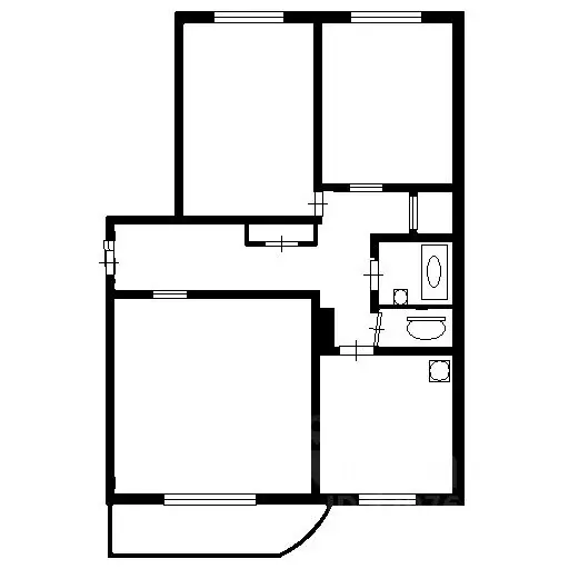 3-к кв. Красноярский край, Красноярск Свободный просп., 74 (66.6 м) - Фото 1
