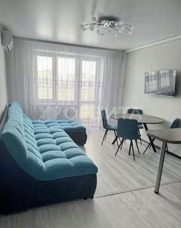 1-к кв. Тюменская область, Тюмень ул. Федюнинского, 58 (47.2 м) - Фото 1