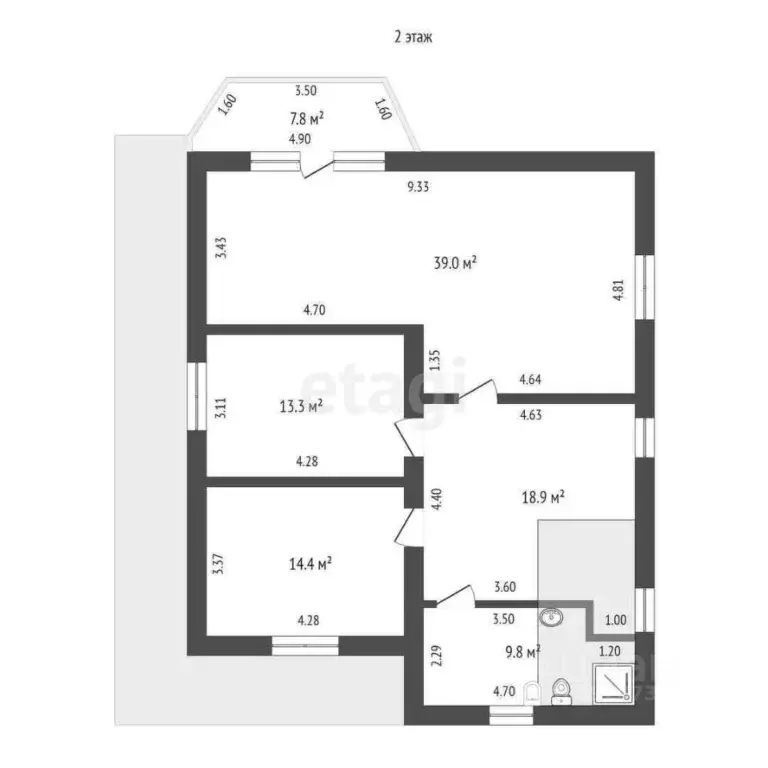Дом в Краснодарский край, Новороссийск городской округ, с. Мысхако ул. ... - Фото 2