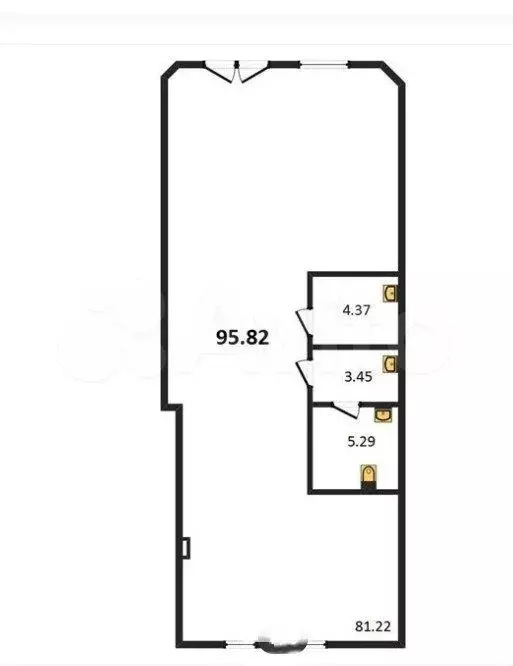 Продажа помещения свободного назначения 93 м2 - Фото 0