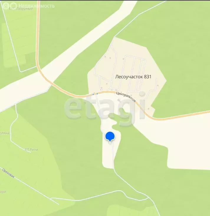 Участок в Пермский муниципальный округ, посёлок Лесоучасток 831 (7 м) - Фото 1