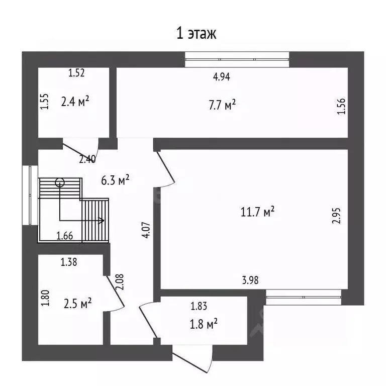 Дом в Севастополь Бриг-2 садоводческое товарищество, 45А/32 (65 м) - Фото 2