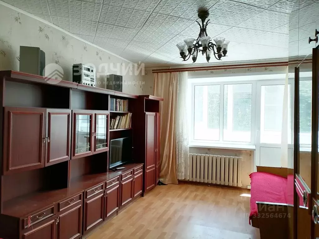 1-к кв. Чувашия, Вурнары пгт ул. Карла Маркса, 2 (32.0 м) - Фото 1