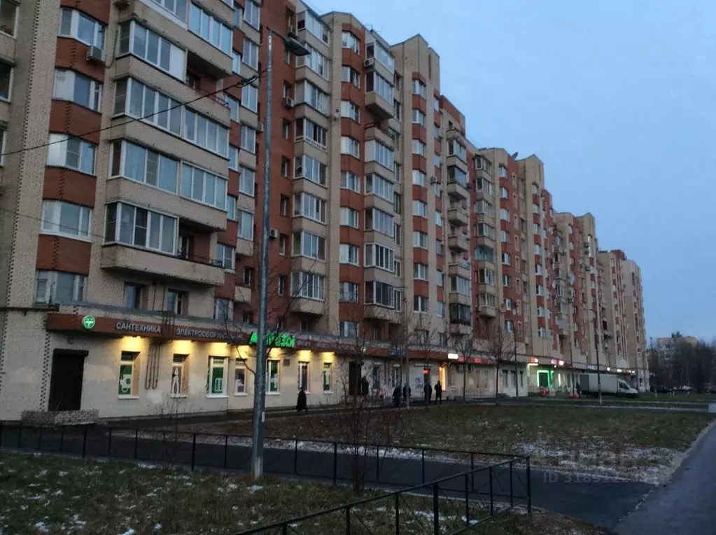 2-к кв. Санкт-Петербург ул. Коллонтай, 28К1 (76.6 м) - Фото 1