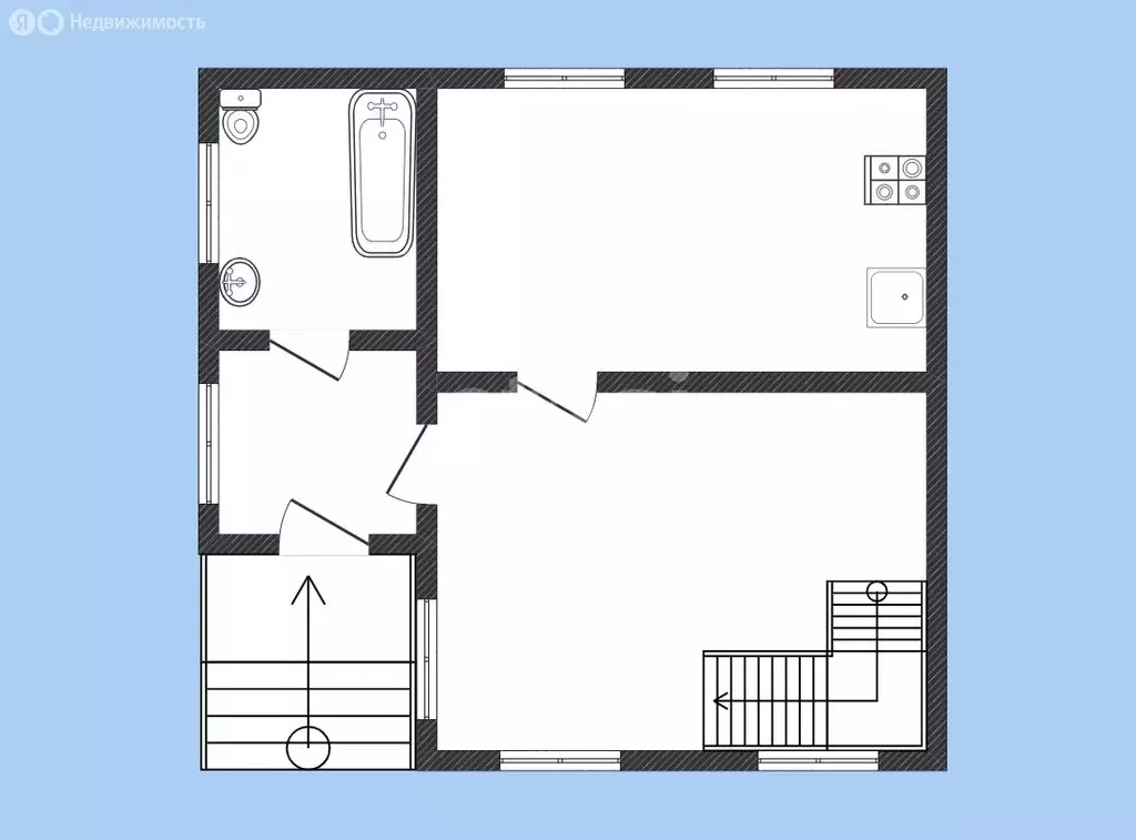Дом в Черкесск, улица Панфилова (105.6 м) - Фото 1