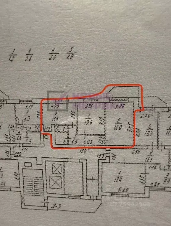 2-к кв. Санкт-Петербург Ленинский просп., 67К1 (54.0 м) - Фото 1