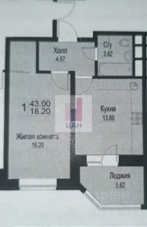 1-к кв. Московская область, Раменское ул. Крымская, 3 (43.0 м) - Фото 0